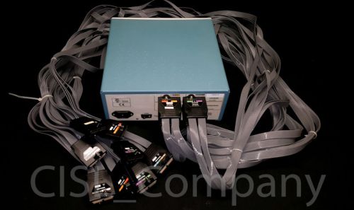 Tektronix TMS818 Probe Adapter w/ Cables Logic Analyzer Preprocessor