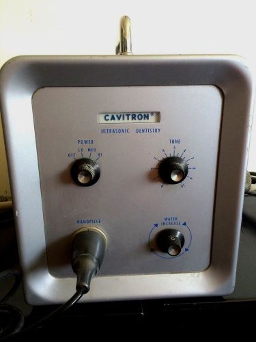 Cavitron Model 30 Dental Control Unit 10-Level Tuning Ultrasonic Scaler, Vintage