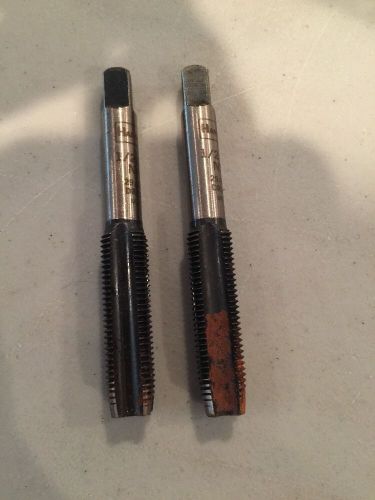 (2) Tap 1/2-20 NF 29/64 Drill Made in USA  NEW - ACE HANSON - 2 PCS ID 803