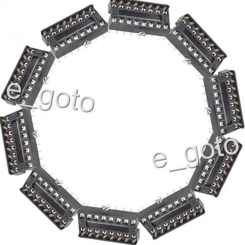 20PCS DIP 16 pins IC Sockets Adaptor Solder Type Socket