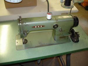 Rex industrial sewing machine