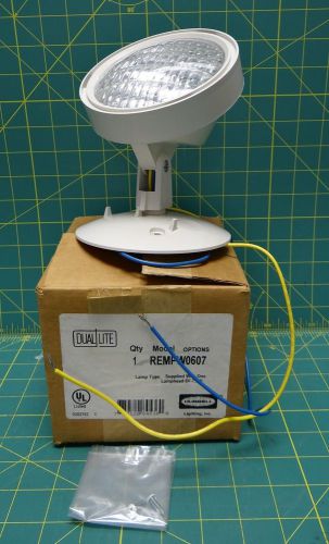 DUAL LITE / HUBBELL Incandescent Lamphead 6V 7.2W, Model REMPW0607, Single Head