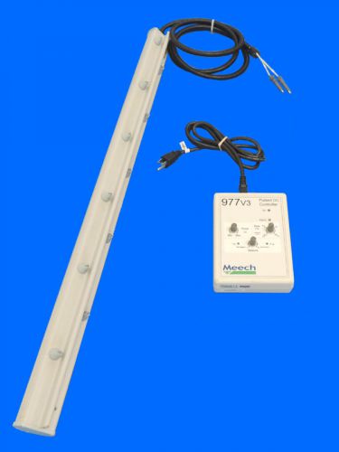 Meech 971 anti static eliminator 36&#034; ionization bar &amp; 977v3 pulsed controller for sale