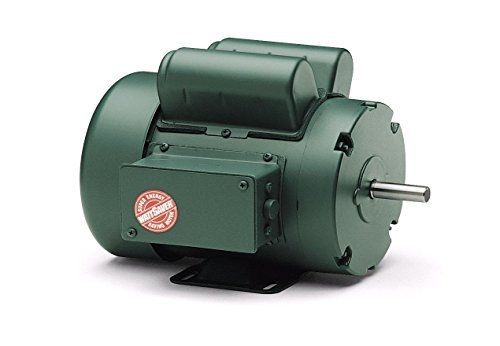 Leeson 113767.00 General Purpose TEFC Motor, 1 Phase, 56 Frame, Rigid Mounting,