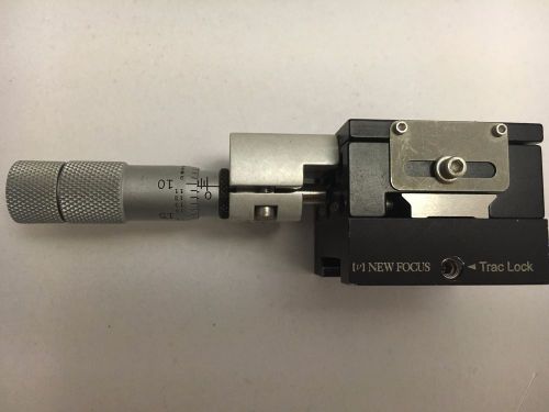 Neport 9065 translation stage, 9036 riser carrier and starrett micrometer for sale