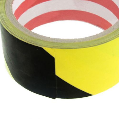 B3 32.8Ft 10 Meters Black Yellow Floor Adhesive Safety Caution Tape