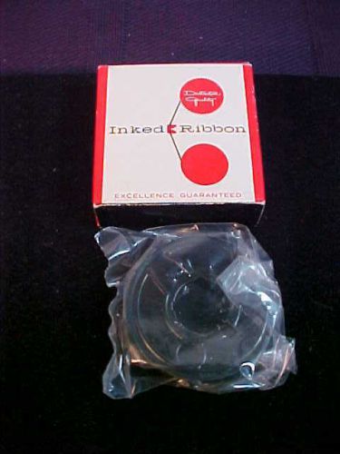 NIB-Distinctive Quality Black Medium Fabric Inked Ribbon-T11-Free Shipping