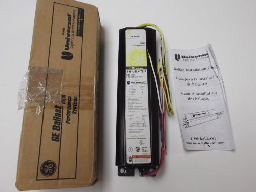 Ge universal lighting magnetic rapid start ballast 446-l-slh-tc-p for (2)f40t12 for sale