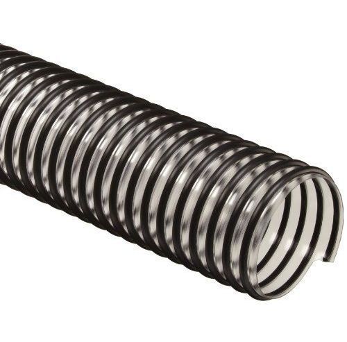 FLEXAUST Flex-Tube PV PVC Duct Hose, Clear, 7&#034; ID, 0.035&#034; Wall, 25&#039; Length