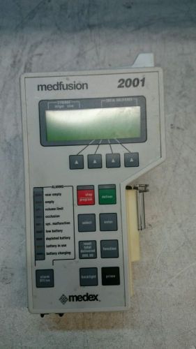Medfusion 2001 pump iv infusion used no power cord for sale