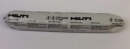 Hilti CP 506, 412590, Smoke Acoustic Sealant Caulking white, NET 19.6 FL.OZ.
