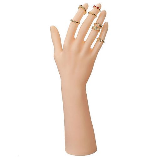 Plastic mannequin hand gloves display jewelry holder stand for sale