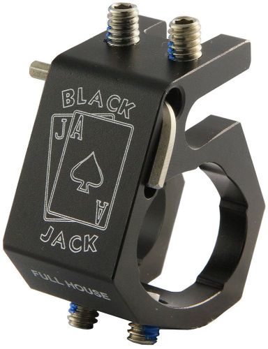 Blackjack Full House Firefighter Helmet Aluminum Flashlight Holder