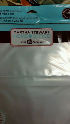 Martha Stewart secure top sheet peotectors