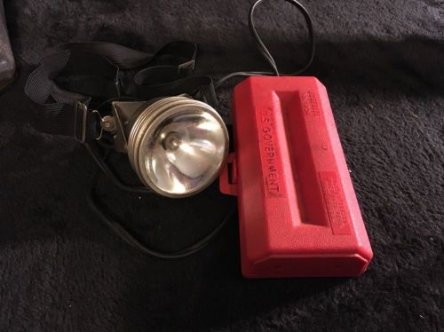 JUSTRITE HEADLITE VINTAGE HEAD LAMP FREE SHIP USA