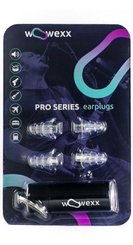 Noise Reducing, Hearing Protection Earplugs Comfortable Compact Corded Silicone