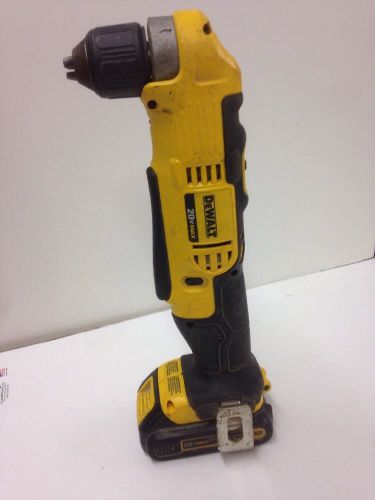 DeWALT DCD740 20V Li-Ion 3/8&#034; Cordless Right Angle Drill with Battery