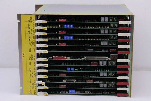 Nikon stg 4s018-050 ex4-stmtb backplane w/ 13 control board system / 1 set stg for sale