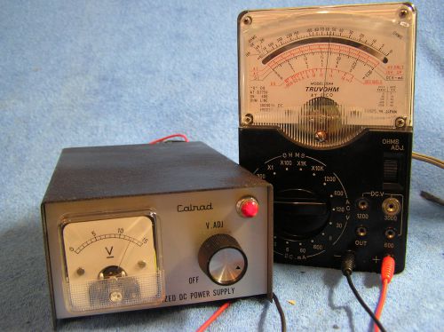 Calrad Transistorized Variable DC 3 to 13 Volt Power Supply tested Fast Ship