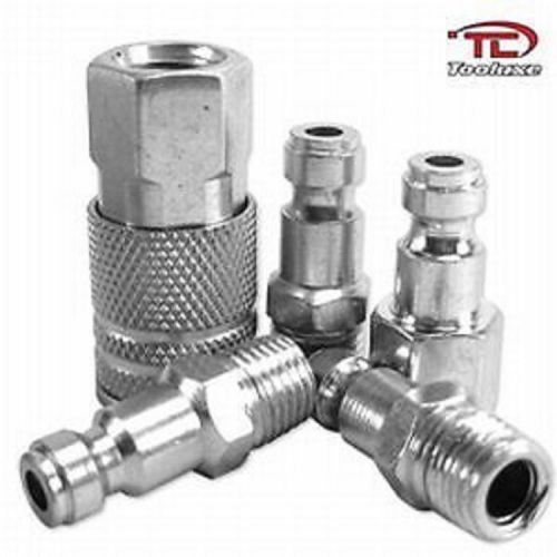 Tooluxe 5 piece truflate air coupler starter set 30260l for sale