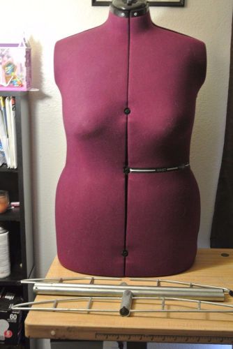Female Mannequin Plus Size Dressmaker Tailoring Adjustable Dress Form Sewing