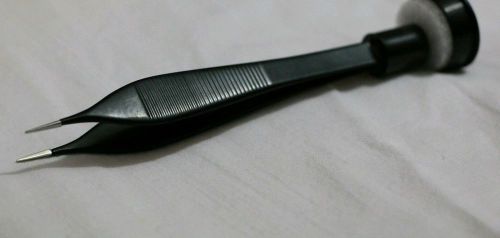 American Non Stick Adson Bipolar Forcep Reusable 14 cm 1 mm tip High Quality