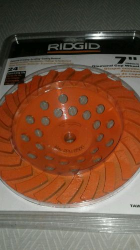 Rigid 7&#034; diamond cup wheel for sale