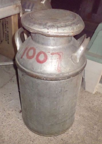 VINTAGE MILK CAN, METAL, HEAVY, CAN COMES WITH THE LID