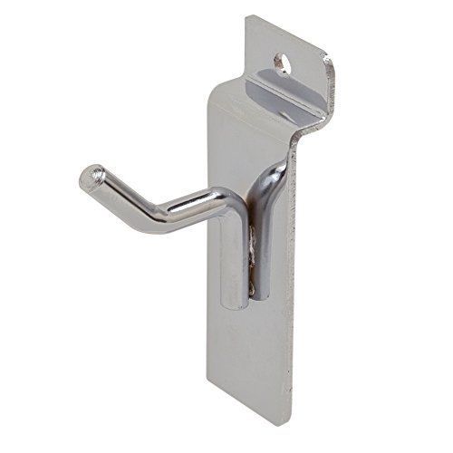 Econoco SW/H1 1&#034; Deluxe Hook for Slat Wall Pack of 96
