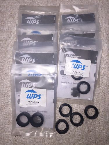 LOT OF 7 WPS-DF-A DIN FEMALE PORT SEAL WEATHER PROTECTION SYSTEM FOR 1/2&#034; DM