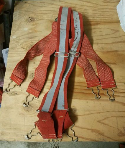 used Lion firefighter suspenders