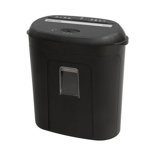 Sentinel - 10-Sheet Microcut Paper Shredder - Black