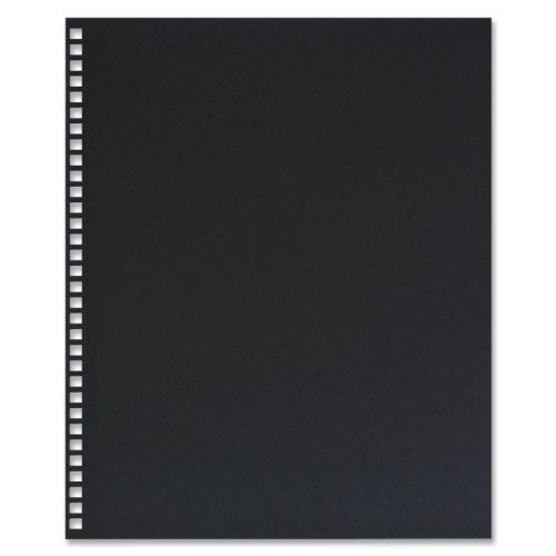 GBC ProClick Presentation Back Cover, Prepunched, Black, 8.5 x 11 Inches, 25 per