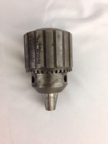 JACOBS CHUCK NO. 3A 1/8&#034;-5/8&#034; CAPACITY DRILL CHUCK HARTFORD CONN USA