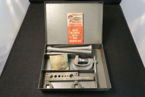 Vintage Craftsman flaring tool set - 8 pieces with case - FREE SHIPPING