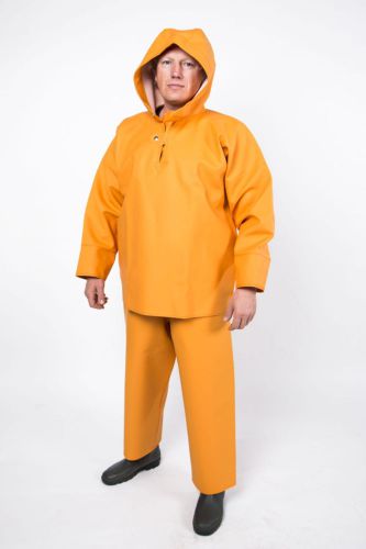 Fisherman&#039;s pvc jacket without zipper for sale