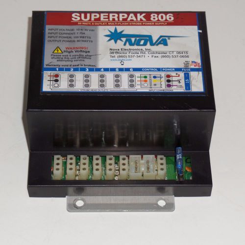 NOVA Superpak 806 Light Strobe Power Supply