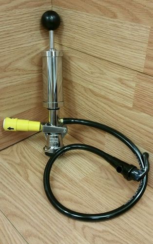 Micro Matic Draft Beer Tap Manual Pump Tailgate 3/16 X 7/16 OD Hose Included!