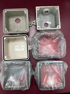 Lot Of 6 690-189 Type WB Back Box. 3 Regular 3 Deep