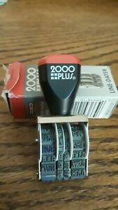 Cosco 2000 Plus Line-Date Stamper in Orig Box