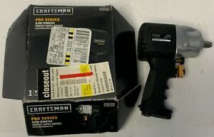 HD Craftsman ProSeries 1/2 Inch Compact Impact Wrench 800ft Lbs  READ