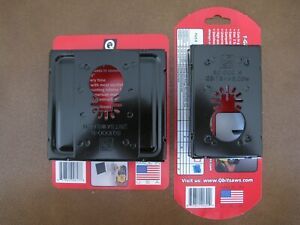 NEW QBit 1 + 2 Gang Double Oscillating Tool Saw Blade Cut Wall Outlet Boxes
