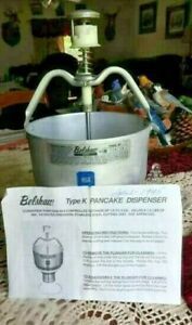 BELSHAW TYPE K PANCAKE DEPOSITOR HAND BAKERY COMMERCIAL RESTAURANT DISPENSER