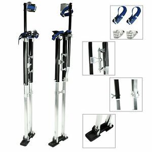 Black Drywall Stilts 48&#039;&#039;-64&#039;&#039; Aluminum Tool Stilt For Painting Painter Taping