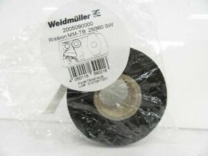 2005090000 Weidmuller Ribbon MM TB 25/360 Black (New in box)