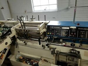 HARRIS MACY SADDLE BINDER ll, STITCHER 5562, AND TRIMMER - PREOWNED