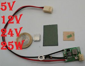 5V 12V 24V 1A 25W Regler Temperatur Steuerung Lfter ventilat PC CPU Fan #R006