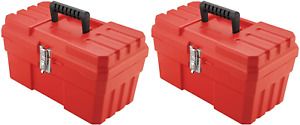 09514 ProBox 14-Inch Plastic Toolbox for Tools, Hobby or Craft Storage Toolbox w