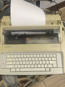 Brother Correctronic GX-6750 Electronic Typewriter with Cover Tested Working