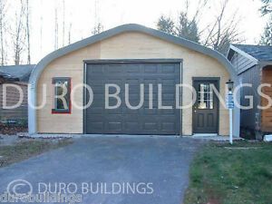DuroSPAN Steel 30x72x14 Metal Building &#034;Man Cave She Shed&#034; Kits Open Ends DiRECT